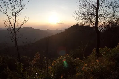 Namtok Mae Surin, Sunset in the mountains, Thailand — Мехонгсон