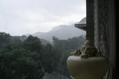 Sri Lanka, Kandy in rain — Канди